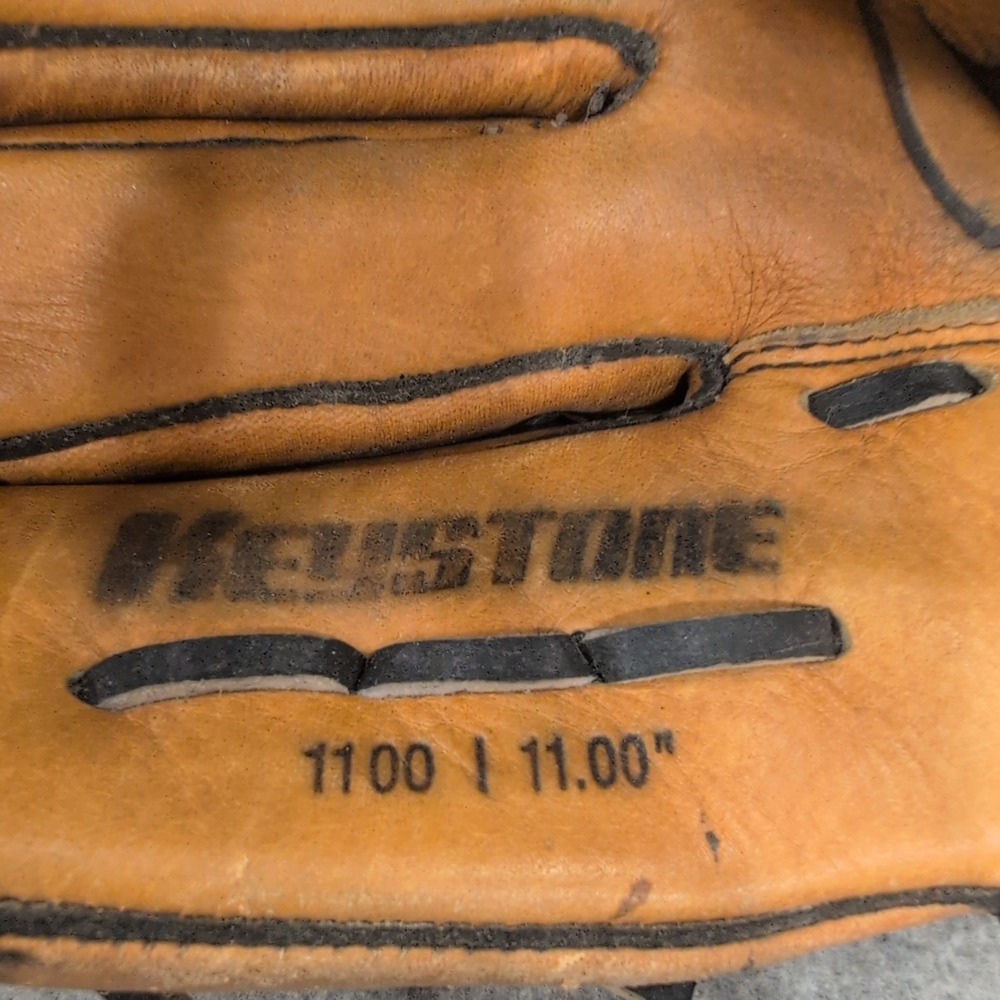 Nike Diamond Ready Keystone 1100 Baseball Glove Tan Leather 11 Inch RHT - Picture 4 of 6